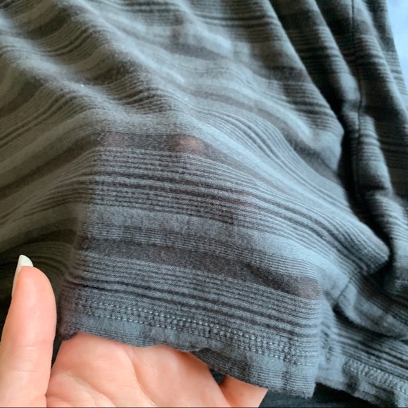 James Perse Striped Long Sleeve Tee - Picture 4 of 8